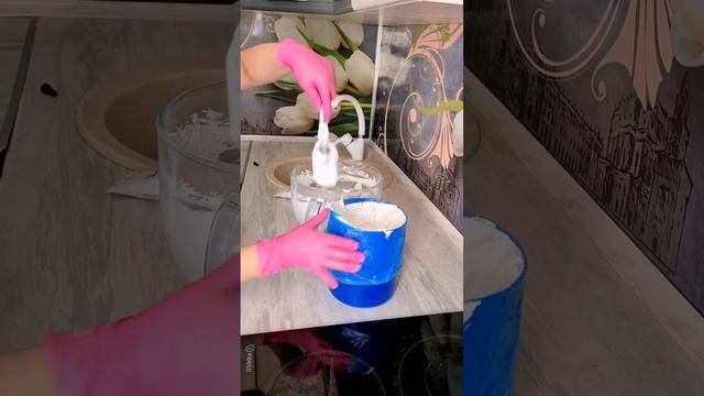 Окрашивание зефирной массы для тюльпанов от @zefirka.lena? Coloring marshmallow mass for tulips
