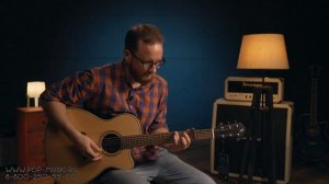 Электроакустическая гитара Baton Rouge X34S/OMCE для фингерстайла