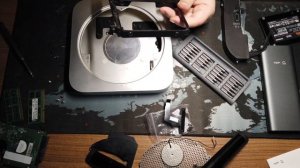 Установка второго жесткого диска в Mac Mini 2012. Замена жесткого диска.