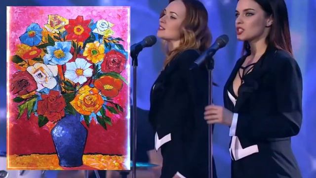 Картина "Букет в вазе"