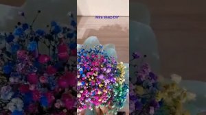 Как сделать букет из гипсофилы