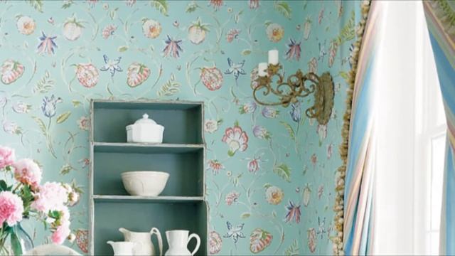 Узор в цветочек в интерьере смотреть онлайн