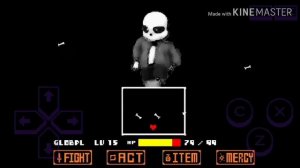 Undertale:Don't forget bad tom bossfight