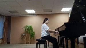 Магуськина Дарья 6 класс фортепиано К, черни Этюд номер 12 сочинение 299