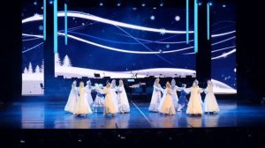 Ансамбль танца "Велес". г. ТЮМЕНЬ. Зимний хоровод "Метелица"