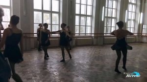 Урок классического танца  - Вращение (по диагонали)