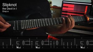 Slipknot - The Devil In I (TAB)