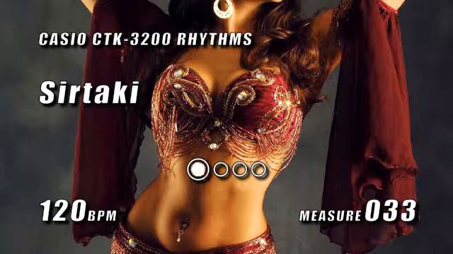 Casio WORLD I Rhythms - 107 Sirtaki смотреть онлайн