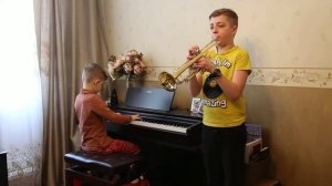 Людвиг Ван Бетховен — Сурок (дуэт пианино и труба)