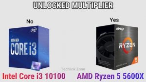 Intel Core i3 10100 vs AMD Ryzen 5 5600X Detailed Comparison.