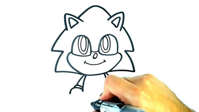 HOW TO DRAW SONIC - HOW TO DRAW BABY SONIC EASY смотреть онлайн