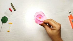 МК/ Фиалка из фоамирана. Очень просто и красиво!!!