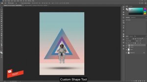 3D Concept Astronauts Poster Design - Tutorial Photoshop CC 2020