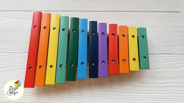 Два веселых гуся. Детские песни на ксилофоне / Children's xylophone songs смотреть онлайн