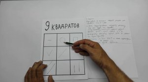 психологический тест 9ть квадратов