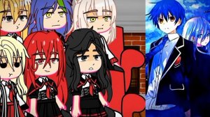Реакция Старшая школа dxd на рандеву с жизнью (1/2)