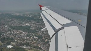 Москва (Внуково) - Париж (Орли), Airbus A319, посадка самолета в Орли