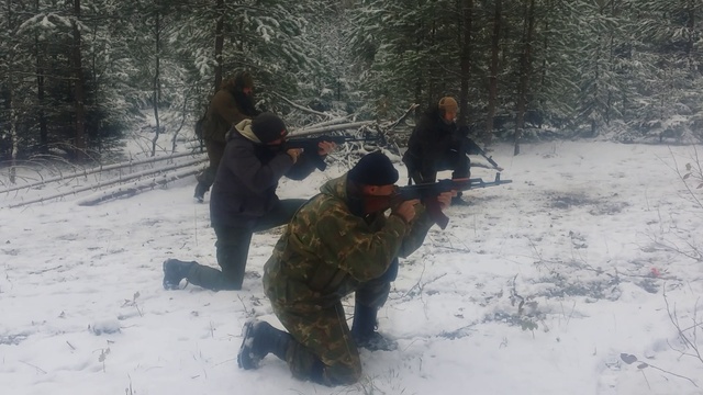 КАЗАЧИЙ ДОЗОР. СТРЕЛКОВАЯ ТРЕНИРОВКА