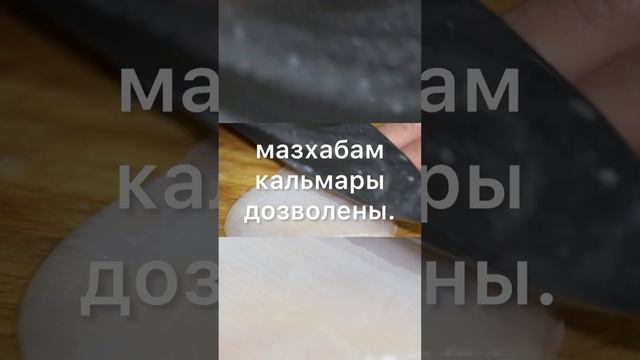 Можно ли мусульманам есть мясо кальмара? #shortvideo #кальмары смотреть онлайн