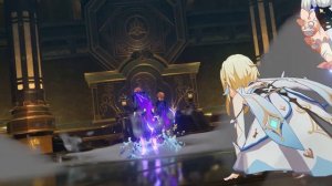 Genshin Рейзор vs Тарталья в Золотой палате