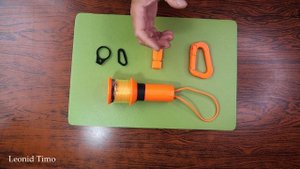 РУЧНАЯ рыболовная КАТУШКА и СНАСТИ для рыбалки, НАПЕЧАТАННЫЕ на принтере 3d