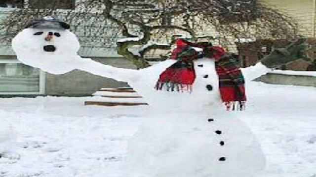 Немного снеговиков для хорошего настроения.