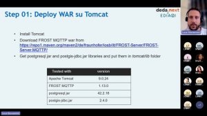 2nd Training Session on data interoperability: FROST Server (Part 1)