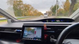 Камера обгона на HONDA STEPWGN RP-5 гибрид