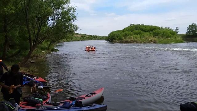 Второй день сплава Сосна-Дон смотреть онлайн