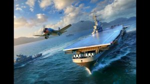 Авианосец MIDWAY 212К Урона! Кракен +1 Мир кораблей World of Warships