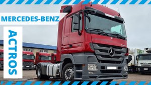 Обзор грузового тягача MERCEDES-BENZ ACTROS 1844LS