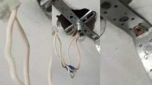 Крепление люстры на потолок. Лайфхак.