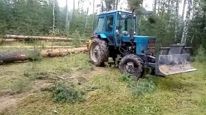 трелюем лес