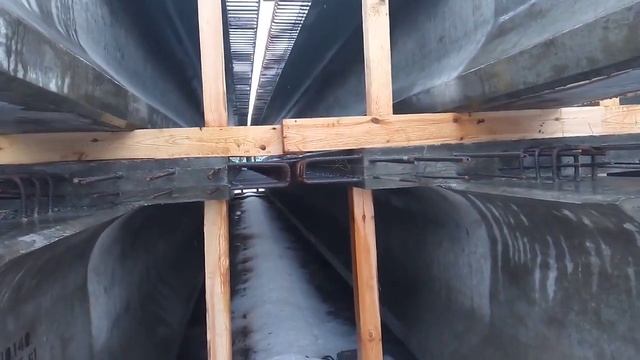 Новый путепровод| Тяжелый кран LIEBHERR | Перекрытие над ж/д смотреть онлайн