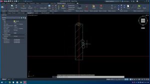Исполнительная схема вертикальных конструкций