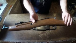 Пневматический пистолет Gletcher M1891 (обрез винтовки Мосина)