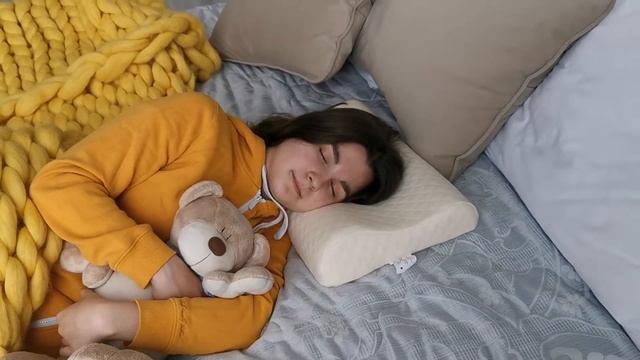 Обзор ортопедической подушки под голову "Подростковая от 6 до 16 лет" смотреть онлайн