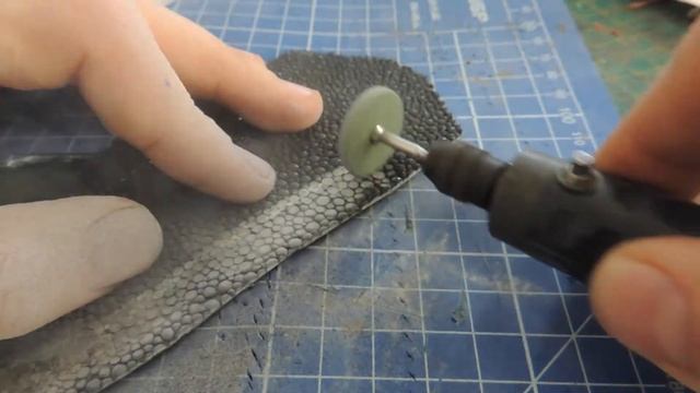Заготовка из кожи ската