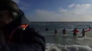 Одесситы установили национальный рекорд по массовому погружению в холодное море
