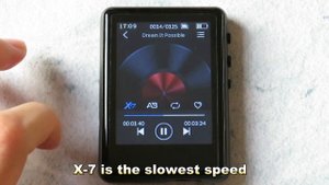 MECHEN M3-How to set the variable speed playback