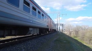 эд9м-0264. Рейсом ГПЗ-Кутум, перегон Астрахань-II-Астрахань-I