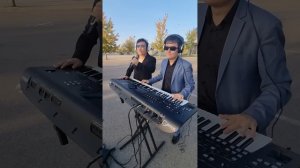 Махаббат жоқ деме жаным Cover - Алғысбек & Нұрдана Yamaha Genos