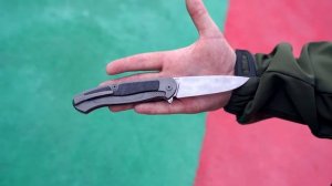 Обзор ножа складного Скаут Флиппер-3 мастерской Чебуркова