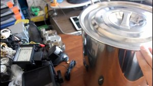 Обзор. Кастрюля из нержавейки на 33 литра за 1 300 р.