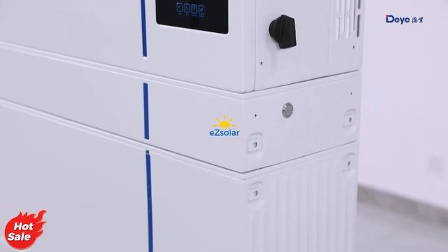 Deye ALL-IN-ONEIntegrated 5-20KW hybrid inverter and battery#solarsystem #battery