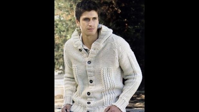 Мужские Кардиганы, Связанные Спицами 2019 / Men's Cardigans Knitted / Herren Cardigans Gestrickt
