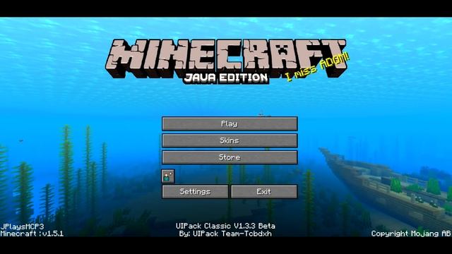 How to get Minecraft JAVA Edition UI on Android/IOS! (Minecraft Texture Pack) смотреть онлайн