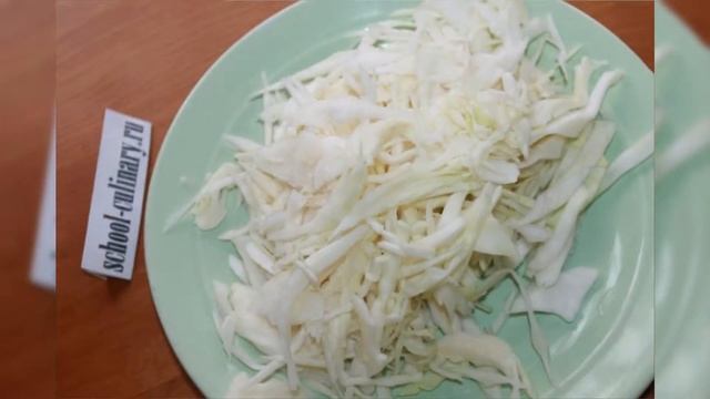 Тушеная капуста с рисом