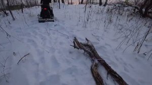 СНЕГОХОД СТЕЛС МОРОЗ (STELS MOROZ 600) ДЕД МОРОЗ НА СНЕГОХОДЕ. Отзыв владельца