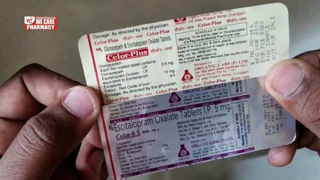 Difference between Clonazepam and Escitalopram || Escitalopram 5mg || Clonazepam 0.5mg tablets смотреть онлайн